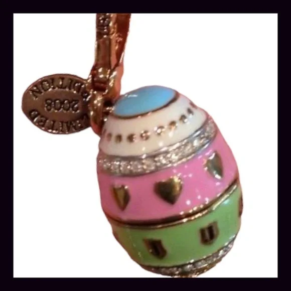 Juicy Couture Easter Egg With Yorkie Charm